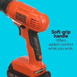 POWERCONNECT™ Cordless Drill Driver & 100-Piece Kit, Battery + Charger