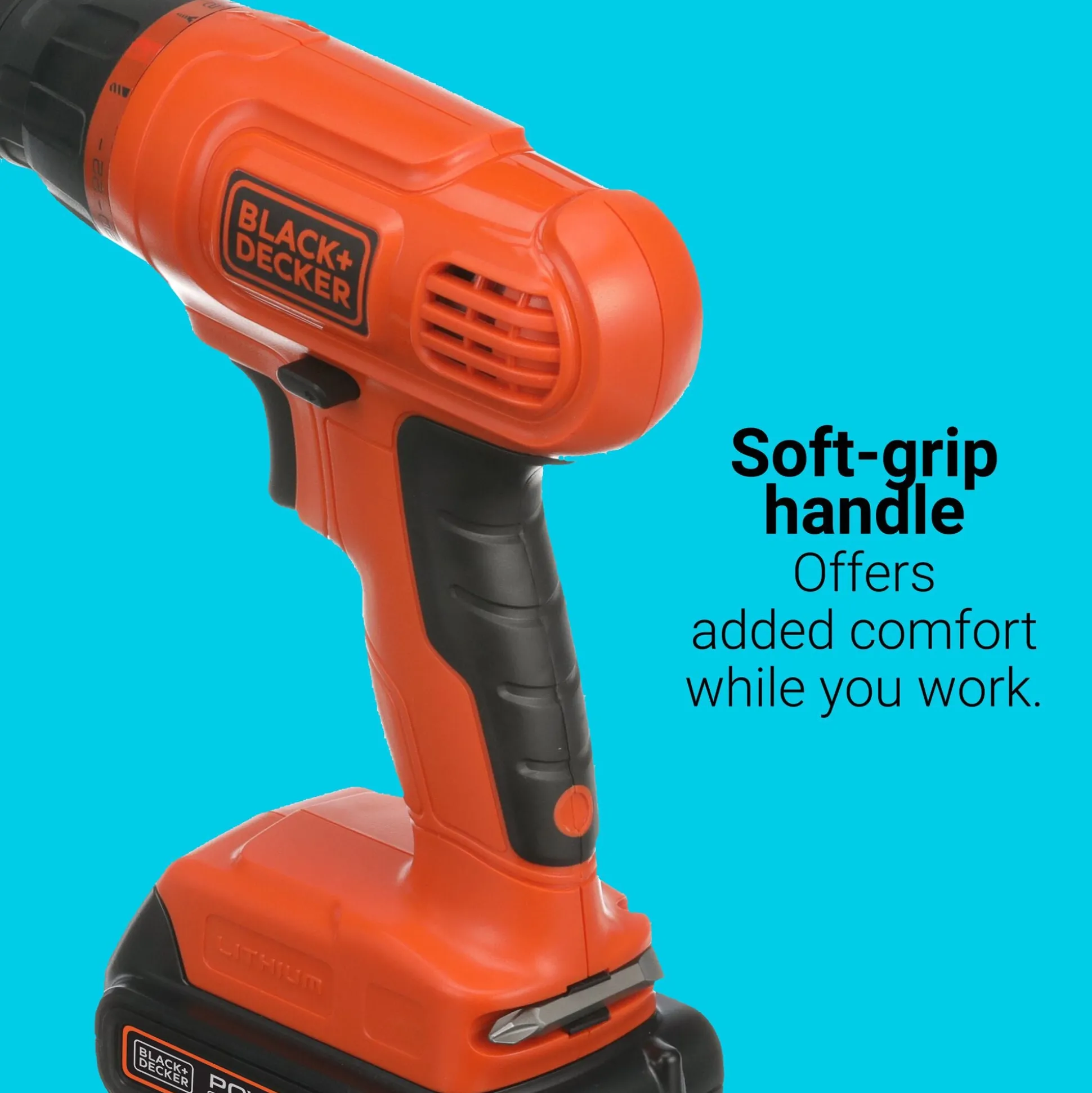 POWERCONNECT™ Cordless Drill Driver & 100-Piece Kit, Battery + Charger