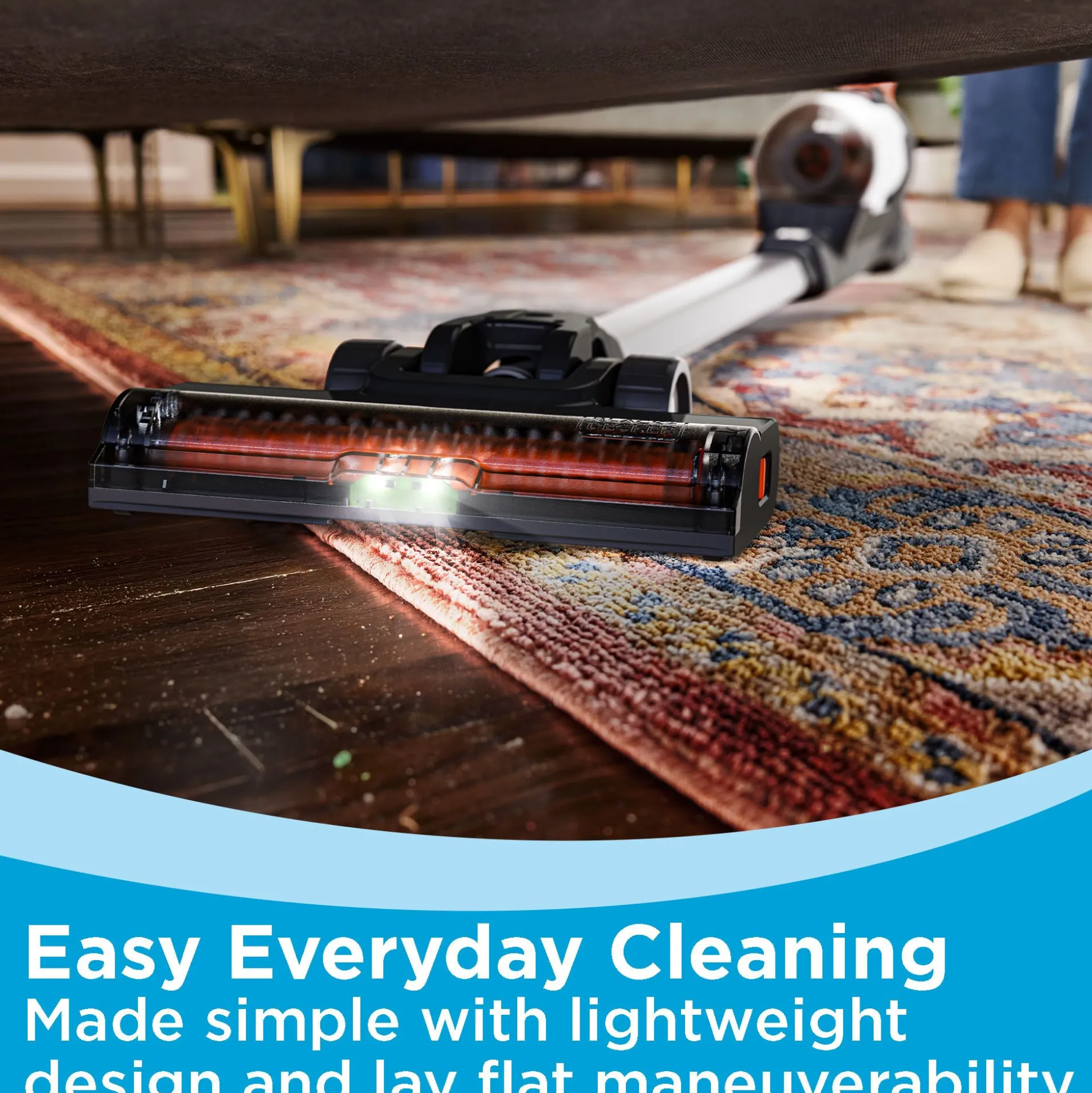 POWERSERIES+™ 20V MAX* Cordless Stick Vacuum Kit, Gray & Orange