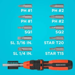 Ratcheting Screwdriver, 10 Bit