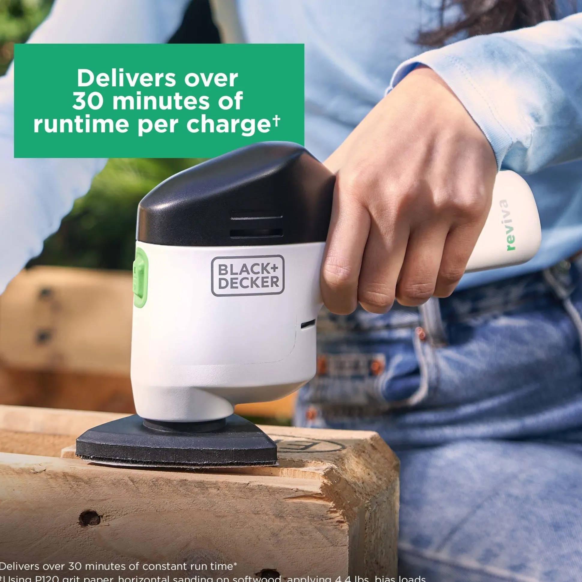 reviva™ 12V MAX* Cordless Detail Sander with Charger