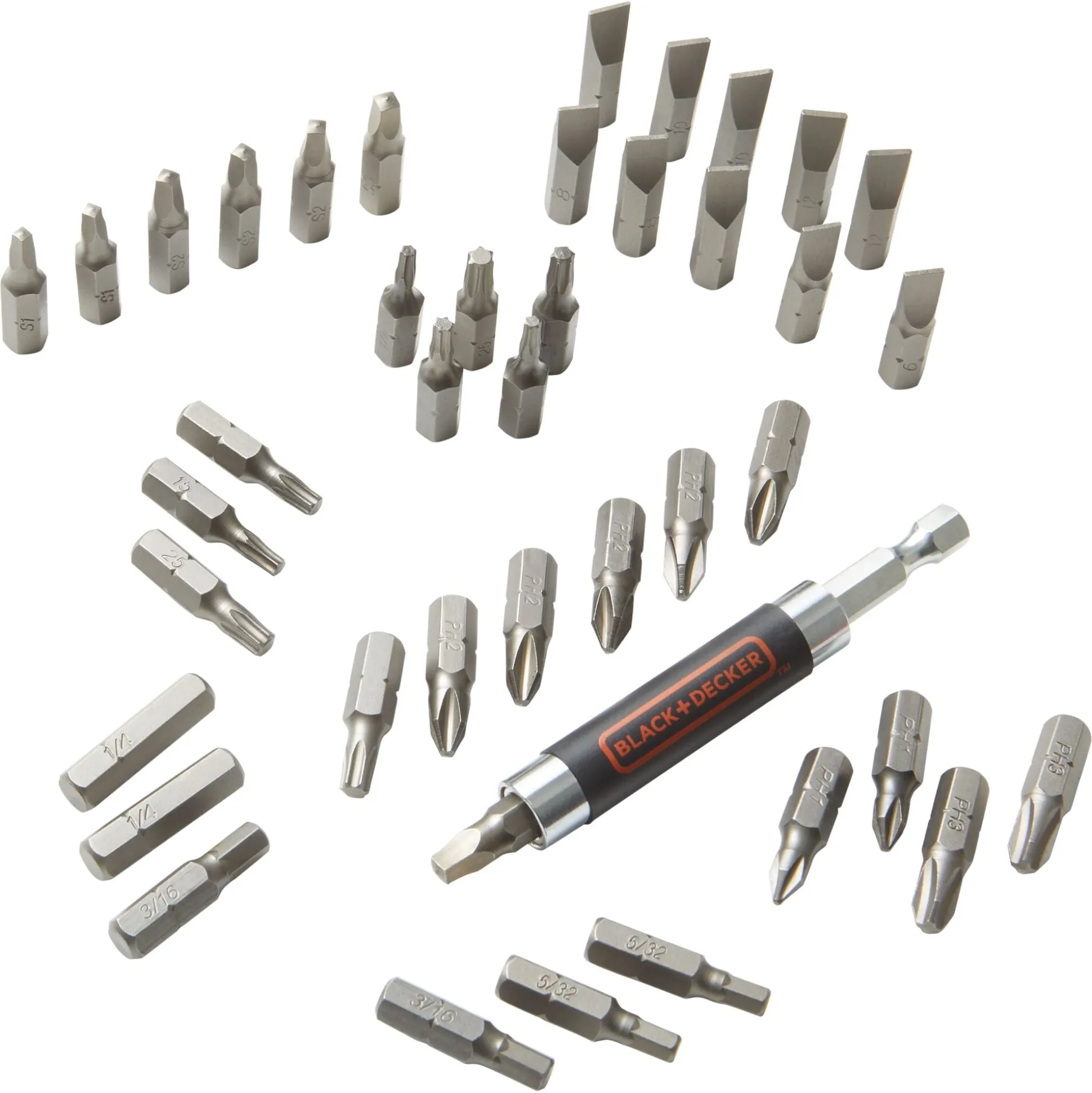 Screwdriver Bit Set, 42-Piece