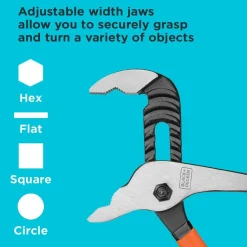 Slip Joint Pliers, 2 Pack