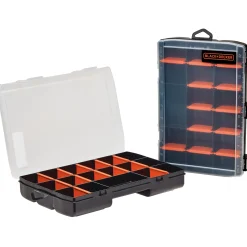 Small Parts Organizer Box With Dividers