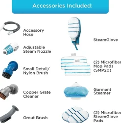 SteamMop™ + Glove 7in1 Complete Steam Cleaning Solution