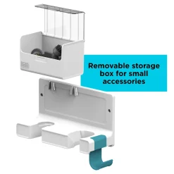 SteamMop™ Multipurpose Steam Cleaning System with 7 Attachments + Storage Wall Mount