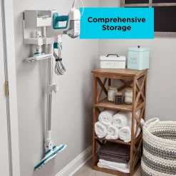 SteamMop™ Multipurpose Steam Cleaning System with 7 Attachments + Storage Wall Mount