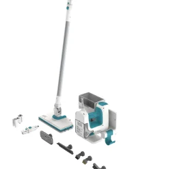SteamMop™ Multipurpose Steam Cleaning System with 7 Attachments + Storage Wall Mount