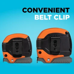 Tape Measure Bundle, Grip Release, Self Lock, 12-Foot & 16-Foot, 2-Pack