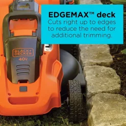 40V MAX* Cordless 20 Inch Lawn Mower, Battery and Charger Included