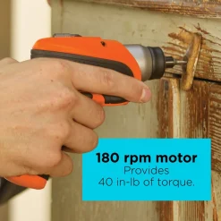 4V MAX* Cordless Screwdriver with LED Light