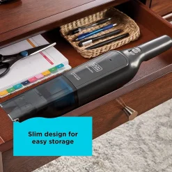 12V MAX* dustbuster® Cordless Hand Vacuum AdvancedClean™ with Charger, Filter and Brush Crevice Tool