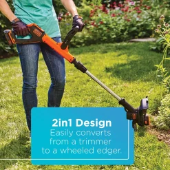20V MAX* EASYFEED™ Cordless String Trimmer and Edger, 2.5 Amp Hour Battery and Charger Included