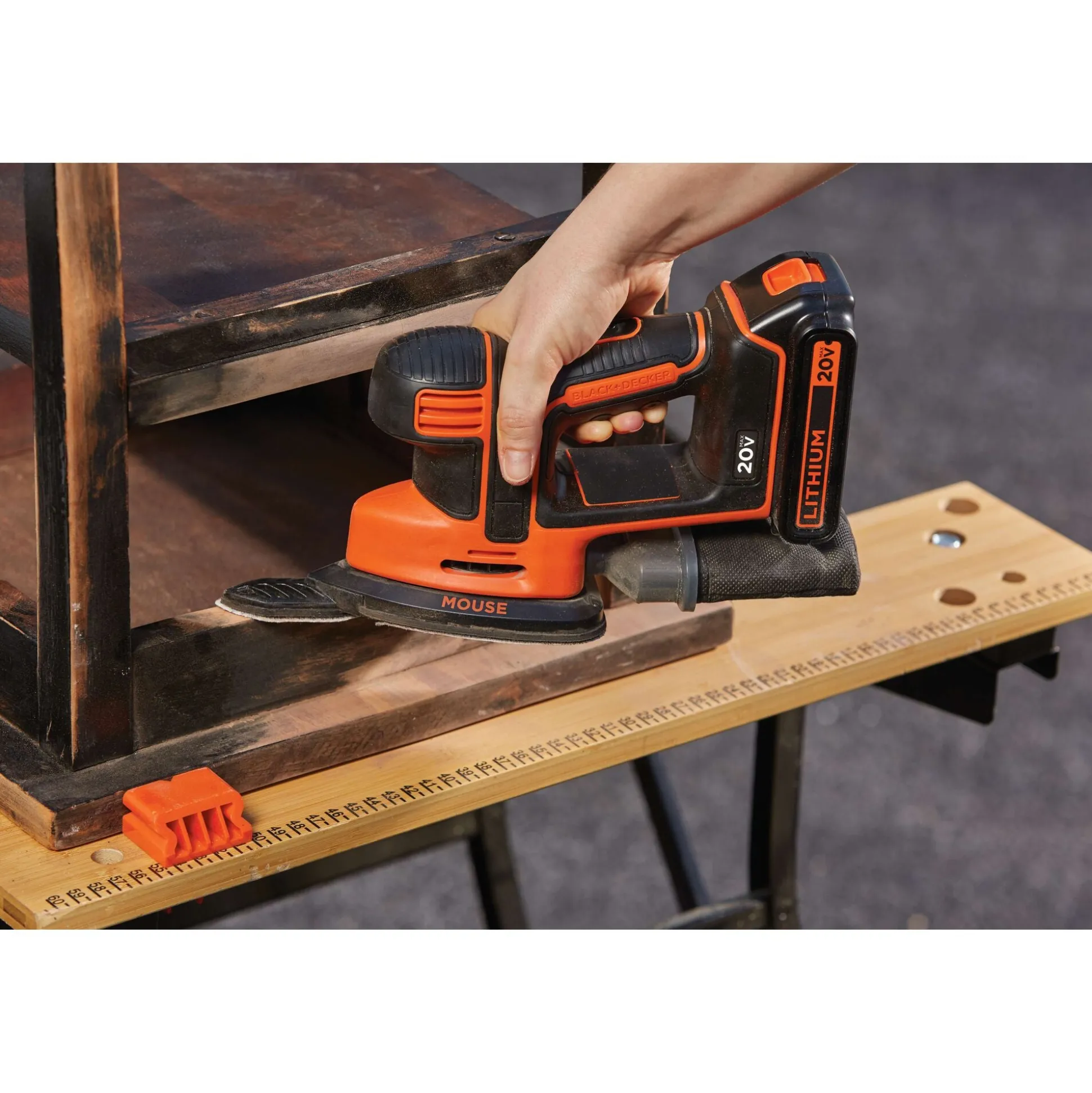 20V MAX* MOUSE™ Cordless Sander, Battery and Charger Not Included