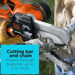20V MAX* POWERCONNECT™ Cordless Chainsaw and Alligator Lopper, Battery and Charger Included