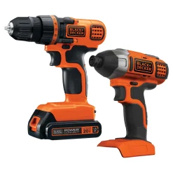 20V MAX* POWERCONNECT™ Cordless Drill and Impact Driver Combo Kit, Battery and Charger Included