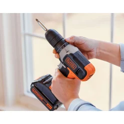 20V MAX* POWERCONNECT™ Cordless Drill with 64-Piece Home Project Kit and Tool Box, Battery and Charger Included