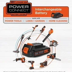 20V MAX* POWERCONNECT™ Cordless Drill/Driver With 68-Piece Project Kit and Tool Bag, Battery and Charger Included