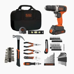 20V MAX* POWERCONNECT™ Cordless Drill/Driver with 83-Piece Home Project Kit and Tool Bag, Battery and Charger Included