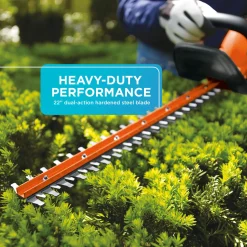 20V MAX* POWERCONNECT™ Cordless 22 Inch Hedge Trimmer, Battery and Charger Included
