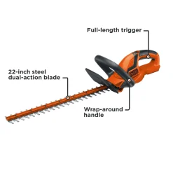 20V MAX* POWERCONNECT™ Cordless 22 Inch Hedge Trimmer, Battery and Charger Not Included