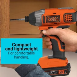 20V MAX* POWERCONNECT™ Cordless Impact Driver, Battery and Charger Not Included