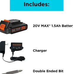20V MAX* POWERCONNECT™ Cordless 3/8 Inch Drill Driver Kit, Battery and Charger Included