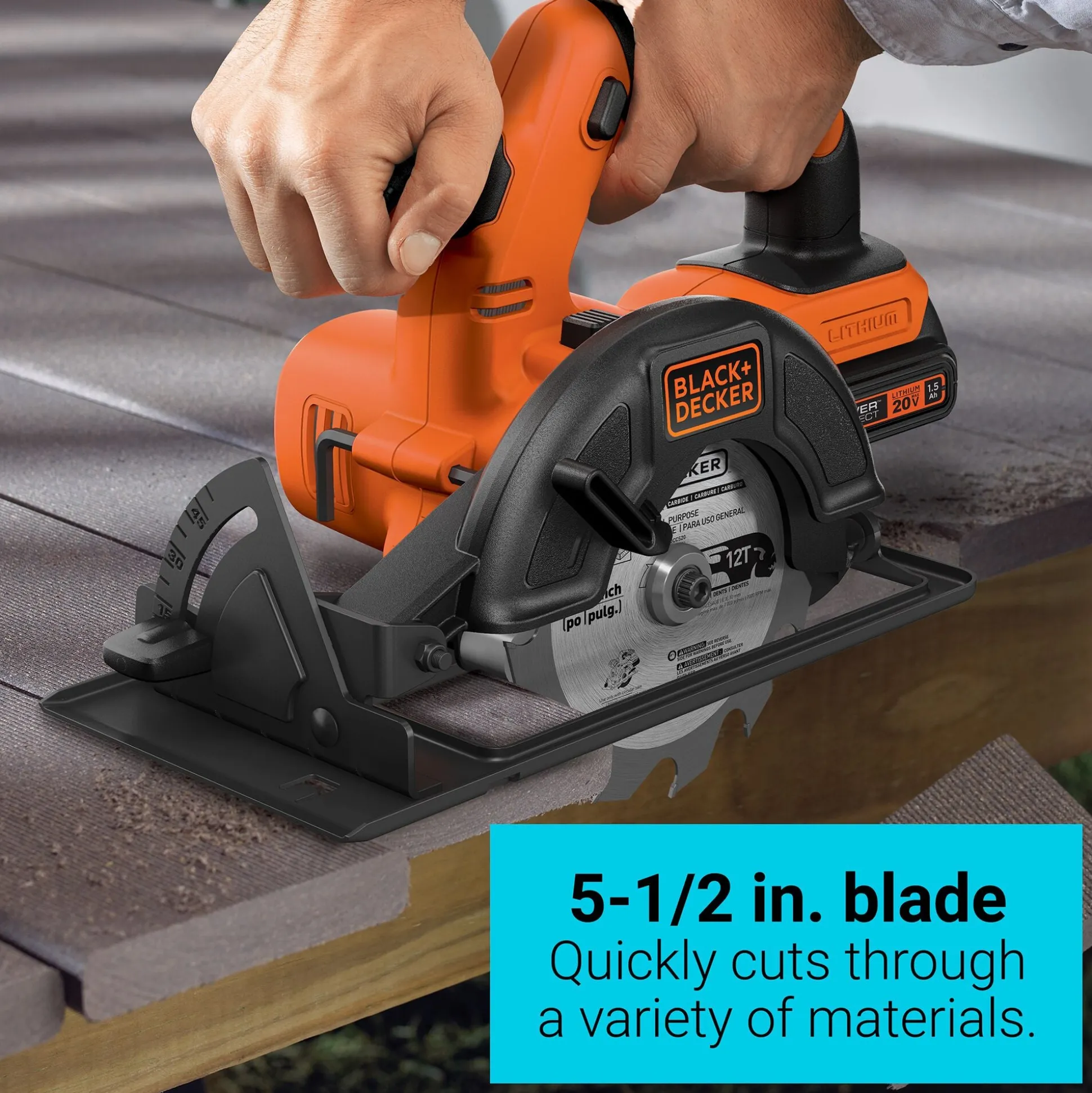 20V MAX* POWERCONNECT™ Cordless 4-Tool Combo Kit: Drill/Driver, Circular Saw, MOUSE™ Detail Sander and Light, Battery and Charger Included