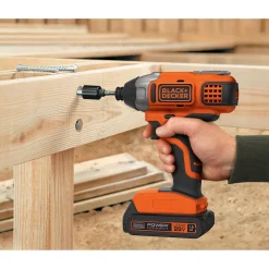 20V MAX* POWERCONNECT™ 1/4 Inch Cordless Impact Driver, Battery and Charger Included