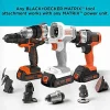20V MAX *POWERCONNECT™ MATRIX™ Cordless Drill and 6-Piece Power Tool Combo Kit, Battery and Charger Included (White)