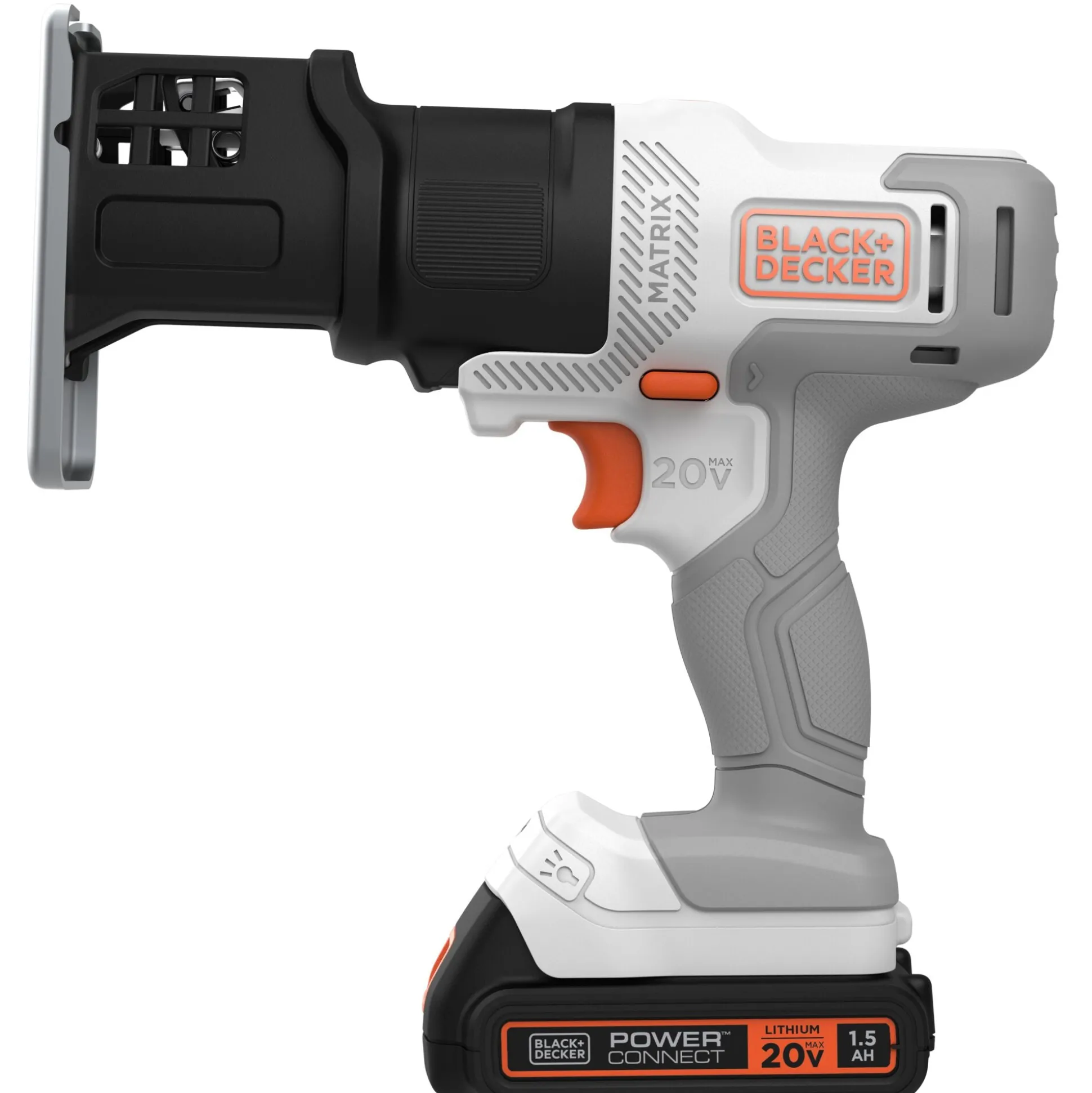 20V MAX *POWERCONNECT™ MATRIX™ Cordless Drill and 6-Piece Power Tool Combo Kit, Battery and Charger Included (White)