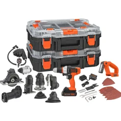 20V MAX *POWERCONNECT™ MATRIX™ Cordless Drill with 10 Attachments and Strorage Case, Battery and Charger Included