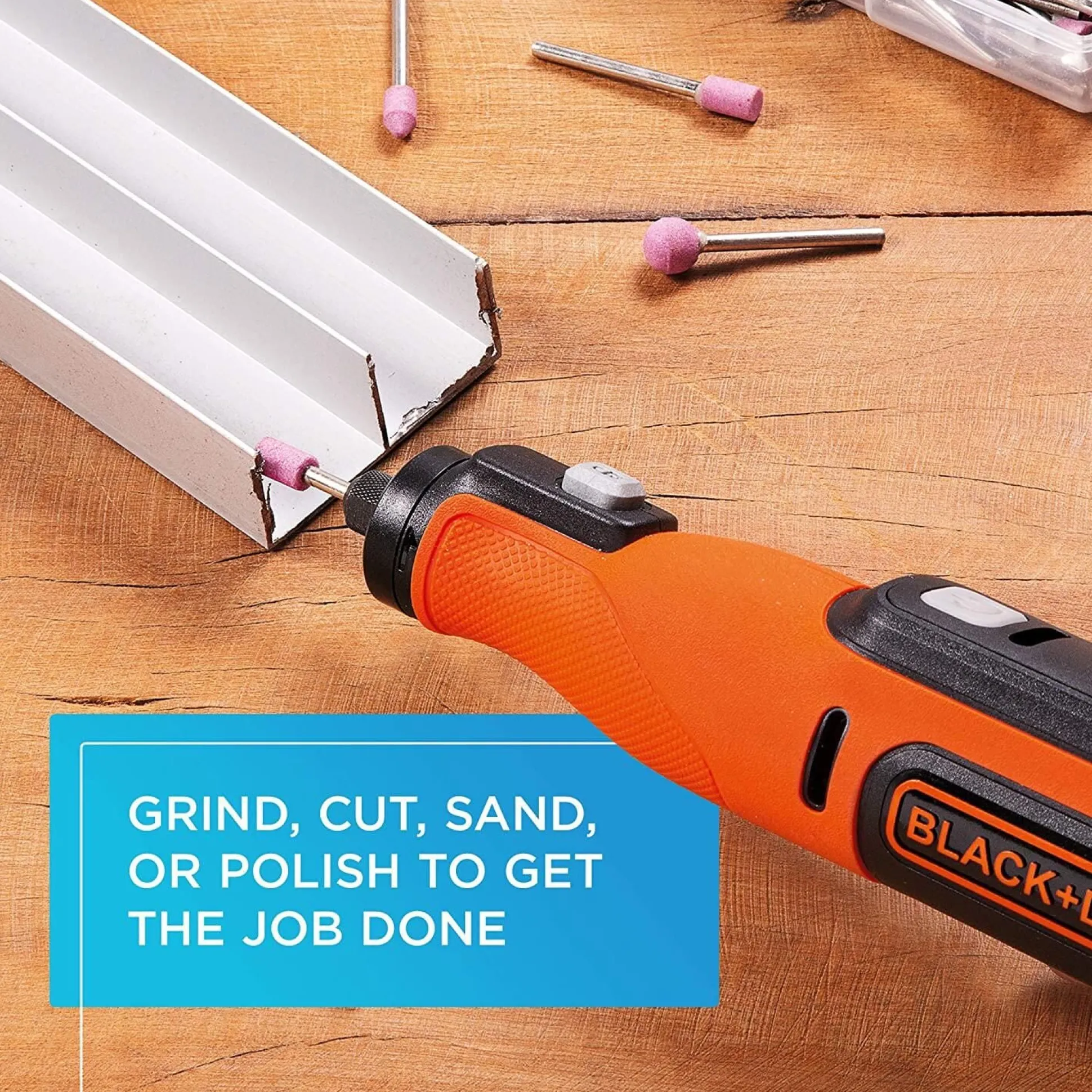 8V MAX* Rotary Tool With Accessory Kit, Versatile, Cordless, 35-Piece